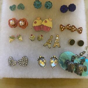 Colorful Earring Set with Fun Designs